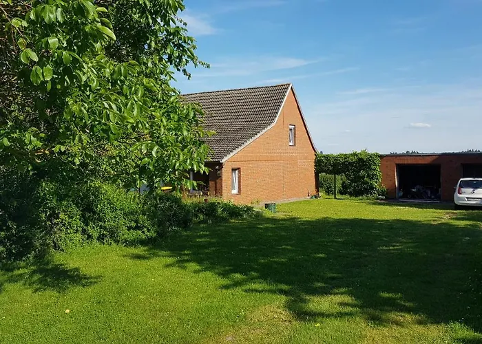 Сasa de vacaciones Siedlerhaus Schoenste Aussicht, Naturgarten & Sauna
