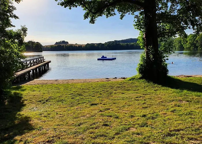 Siedlerhaus Schoenste Aussicht, Naturgarten & Sauna Сasa de vacaciones