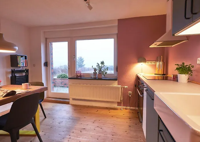 Сasa de vacaciones Siedlerhaus Schoenste Aussicht, Naturgarten & Sauna