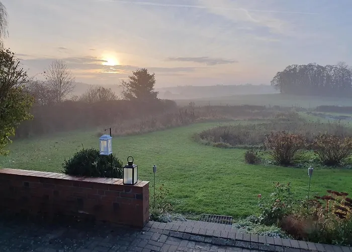 Siedlerhaus Schoenste Aussicht, Naturgarten & Sauna Сasa de vacaciones *