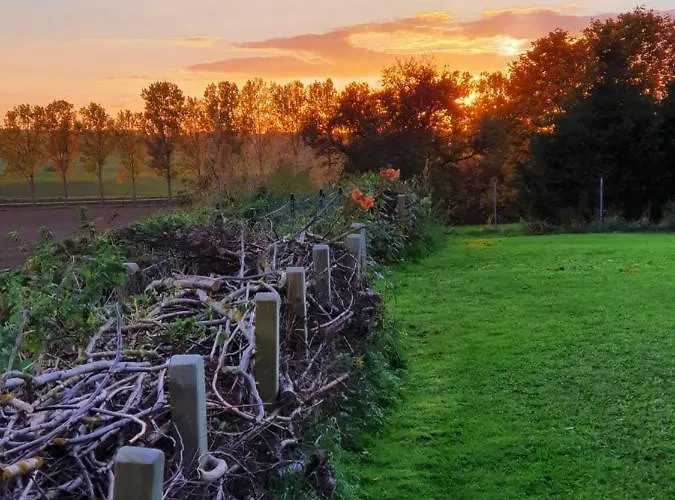 Сasa de vacaciones Siedlerhaus Schoenste Aussicht, Naturgarten & Sauna