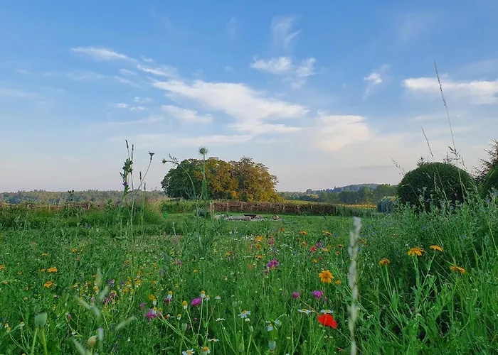Siedlerhaus Schoenste Aussicht, Naturgarten & Sauna Сasa de vacaciones